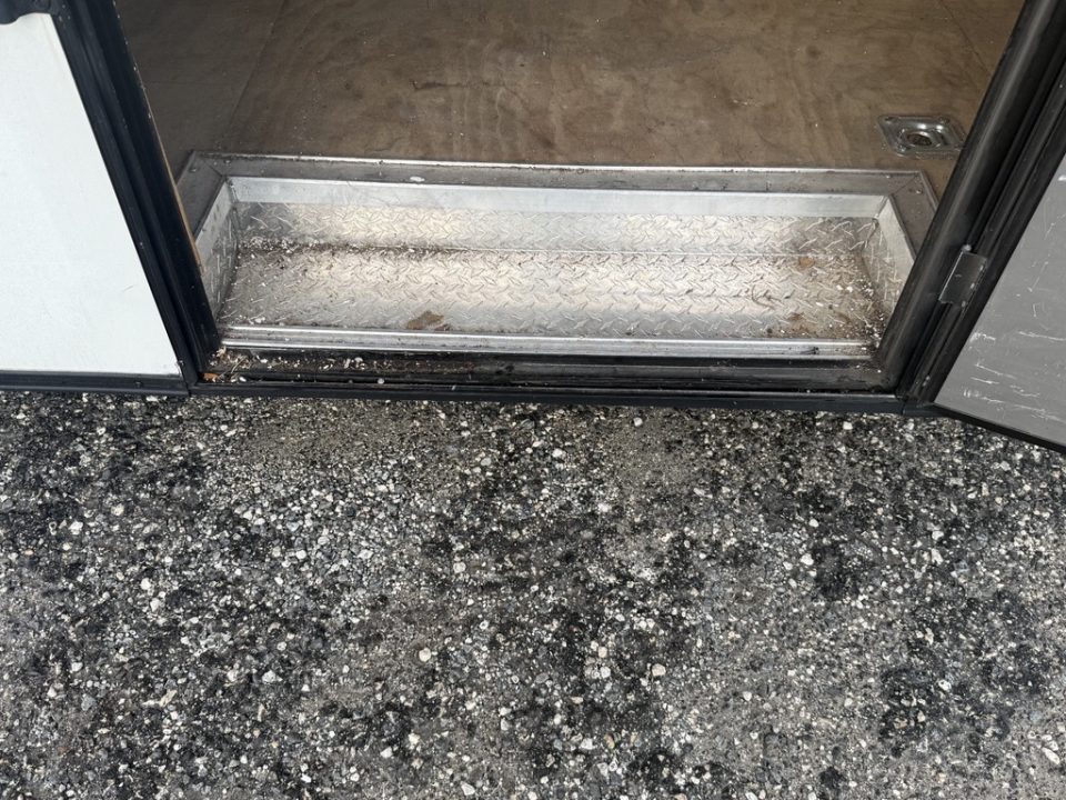 Consignment 8.5x20 Enclosed Cargo Trailer | White Blackout Package | 9,990 GVWR