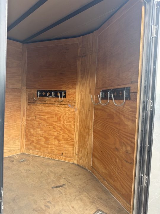 Consignment 8.5x20 Enclosed Cargo Trailer | White Blackout Package | 9,990 GVWR