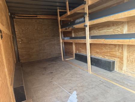 Consignment 8.5x20 Enclosed Cargo Trailer | White Blackout Package | 9,990 GVWR