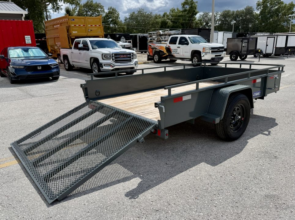 New 2026 Sure-Trac 6x10 3K Steel High Side Utility Trailer