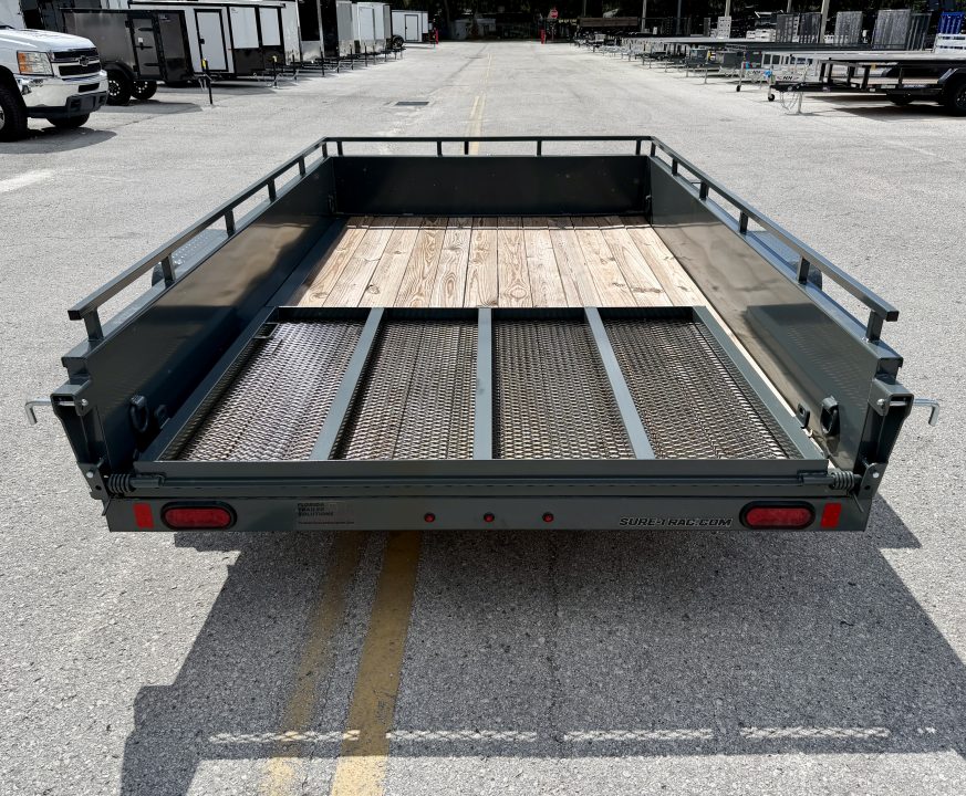 New 2026 Sure-Trac 6x10 3K Steel High Side Utility Trailer