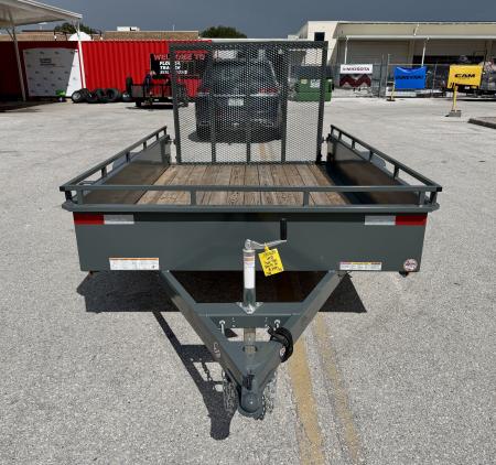 New 2026 Sure-Trac 6x10 3K Steel High Side Utility Trailer