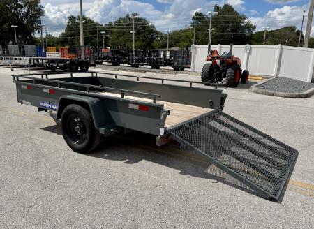 New 2026 Sure-Trac 6x10 3K Steel High Side Utility Trailer
