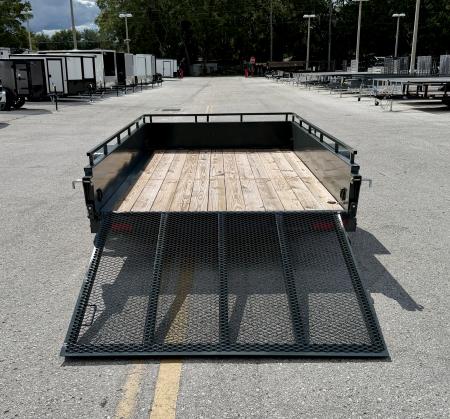 New 2026 Sure-Trac 6x10 3K Steel High Side Utility Trailer