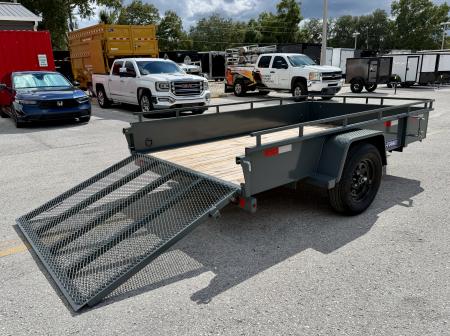 New 2026 Sure-Trac 6x10 3K Steel High Side Utility Trailer