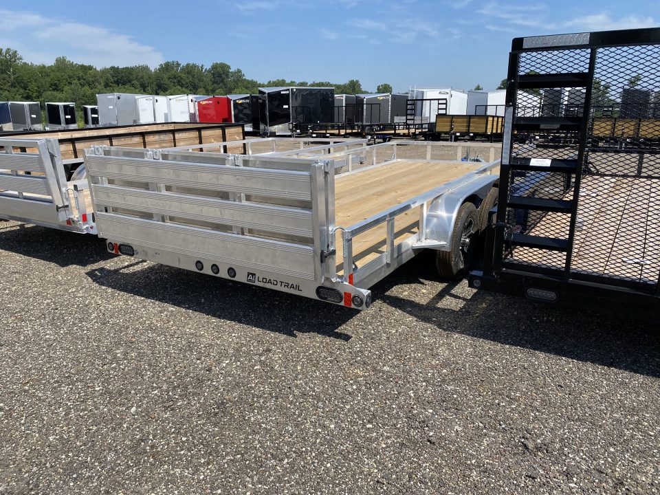 New 2026 Load Trail 83x18 Aluminum Tandem Axle 7k Landscape Trailer