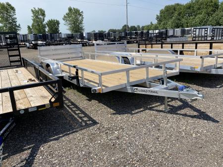 New 2026 Load Trail 83x18 Aluminum Tandem Axle 7k Landscape Trailer