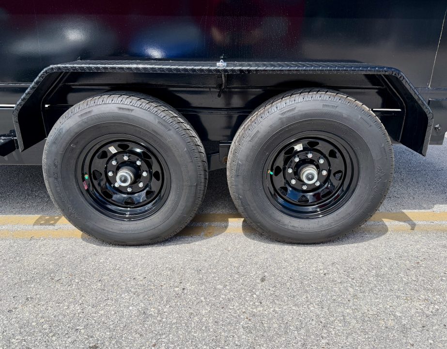 New 2026 Sure-Trac 7x14 HD Low Profile 4ft Side Telescopic Dump 14K Dump Trailer