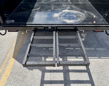 New 2026 Sure-Trac 7x14 HD Low Profile 4ft Side Telescopic Dump 14K Dump Trailer