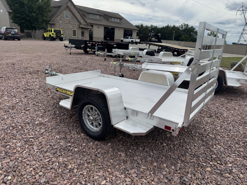 New 2027 Aluma 548S-TG Utility Trailer