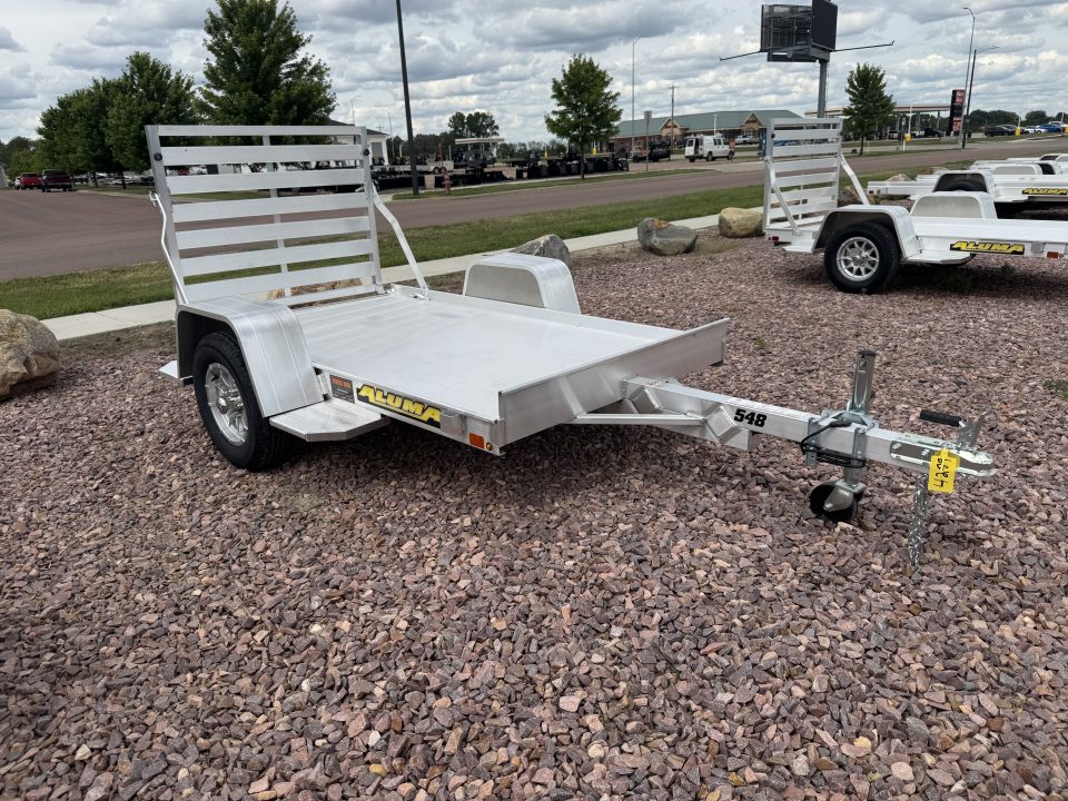 New 2027 Aluma 548S-TG Utility Trailer