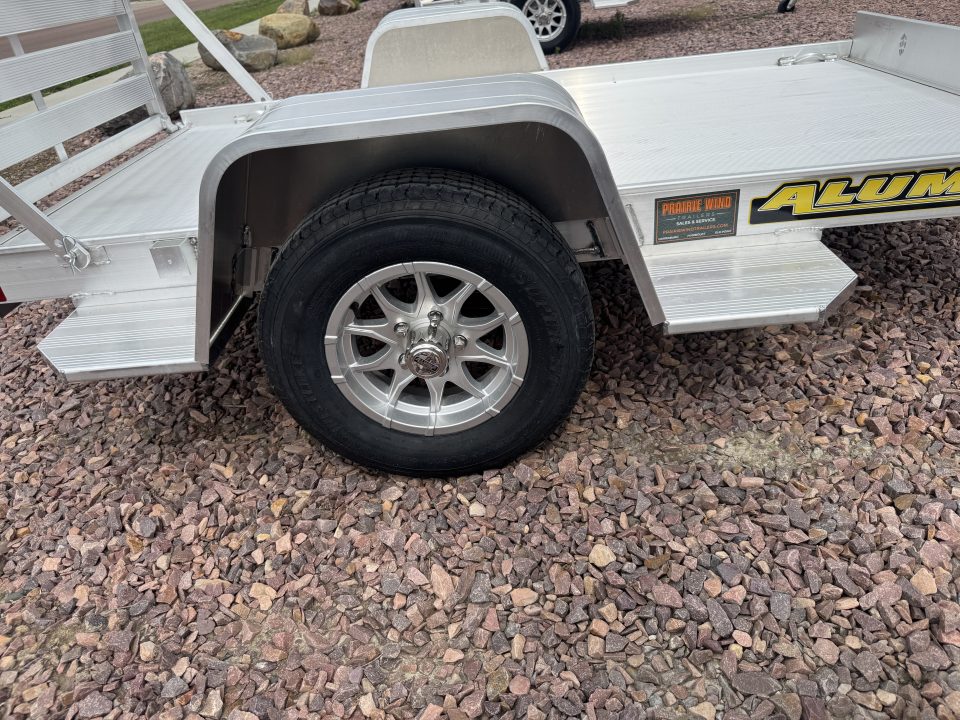 New 2027 Aluma 548S-TG Utility Trailer