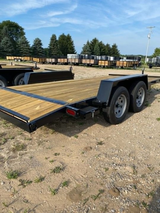 New 2026 AMO 2026 AMO 16 1- BRAKE CAR HAULER TRAILER Car Hauler