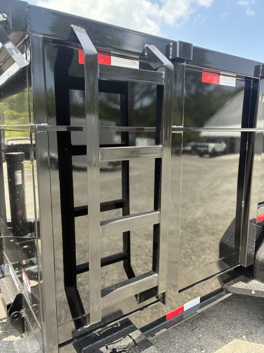 New 7x14 Dump Trailer | 14K GVWR | 4' Steel Sides | Heavy-Duty Dump Trailer