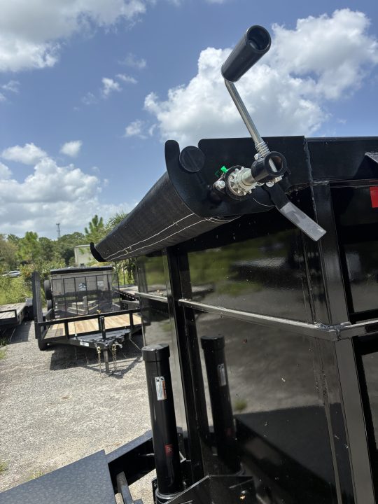 New 7x14 Dump Trailer | 14K GVWR | 4' Steel Sides | Heavy-Duty Dump Trailer