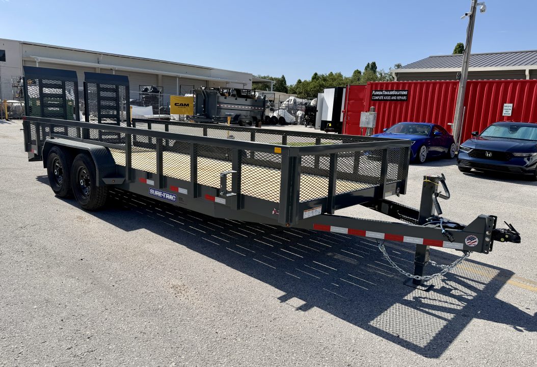 New 2026 Sure-Trac 7x20 14K Tube Top Utility Trailer