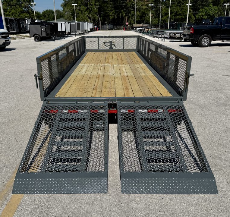New 2026 Sure-Trac 7x20 14K Tube Top Utility Trailer
