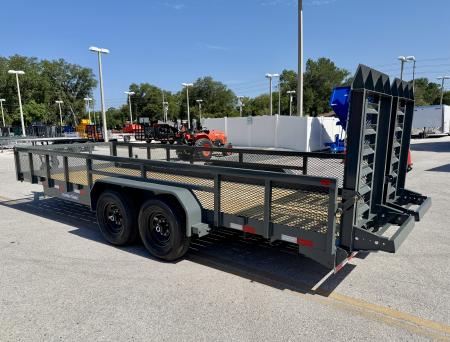 New 2026 Sure-Trac 7x20 14K Tube Top Utility Trailer