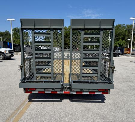 New 2026 Sure-Trac 7x20 14K Tube Top Utility Trailer