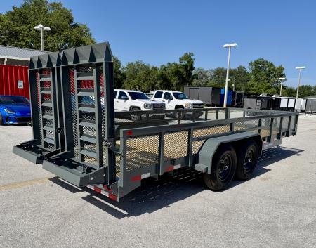 New 2026 Sure-Trac 7x20 14K Tube Top Utility Trailer
