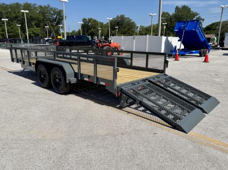 New 2026 Sure-Trac 7x20 14K Tube Top Utility Trailer