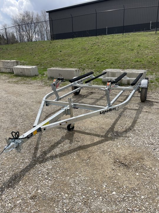 New 2026 Load Rite 98x16'8" 2794 GVWR Galvanized Double Jet Ski Boat Trailer