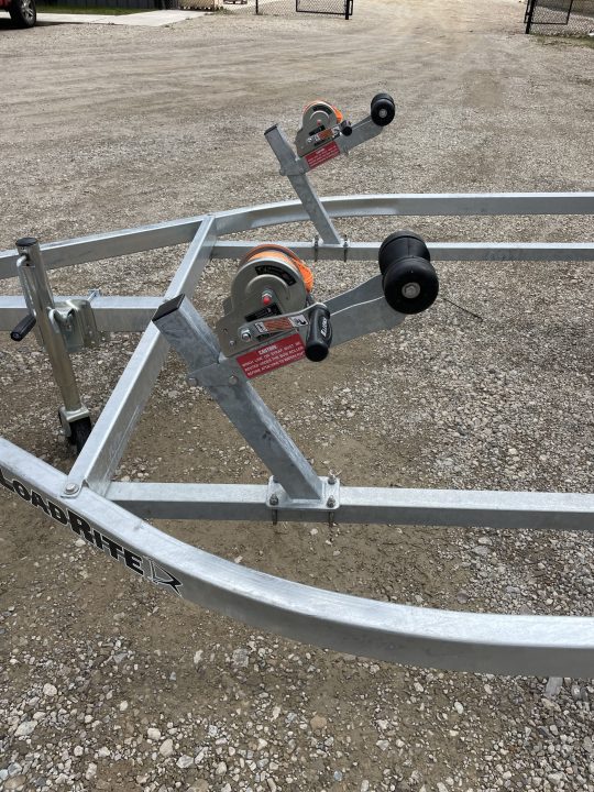 New 2026 Load Rite 98x16'8" 2794 GVWR Galvanized Double Jet Ski Boat Trailer