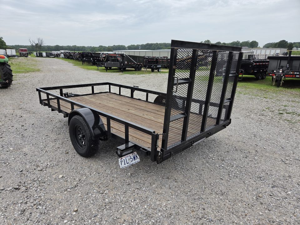 Used 2022 Stag 76X12 SINGLE 3.5K UTILITY W/4' GATE