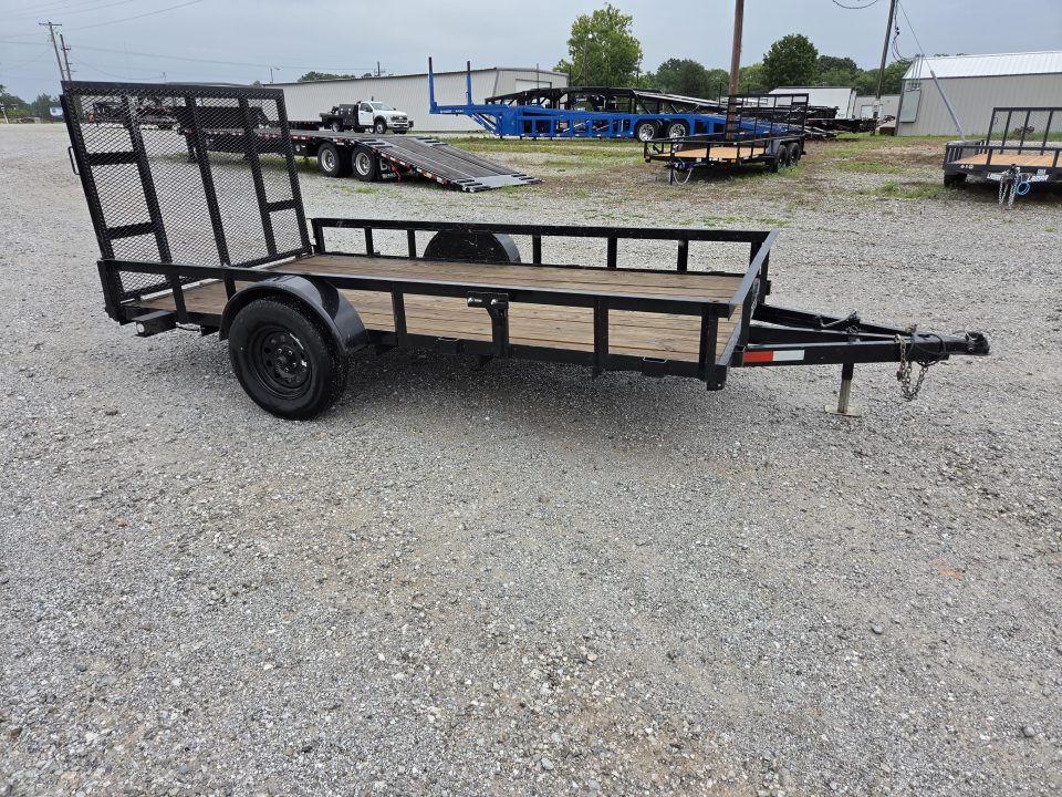 Used 2022 Stag 76X12 SINGLE 3.5K UTILITY W/4' GATE