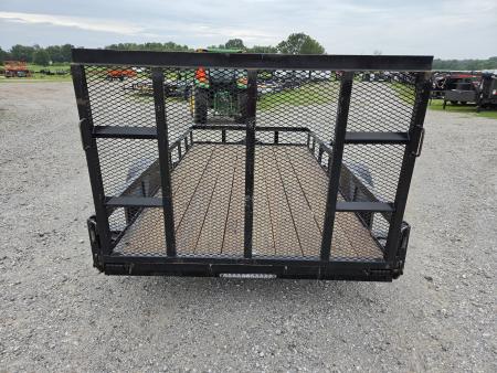 Used 2022 Stag 76X12 SINGLE 3.5K UTILITY W/4' GATE