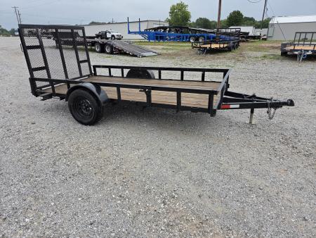 Used 2022 Stag 76X12 SINGLE 3.5K UTILITY W/4' GATE