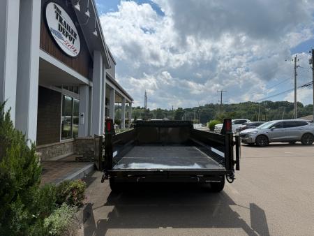 New SURE-TRAC 7' x 14' HEAVY DUTY TELESCOPIC DUMP TRAILER 14K