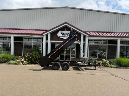 New SURE-TRAC 7' x 14' HEAVY DUTY TELESCOPIC DUMP TRAILER 14K