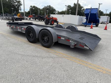 New 2026 Sure-Trac 7x18 15.4K Pro Series Drop Deck Equipment Trailer
