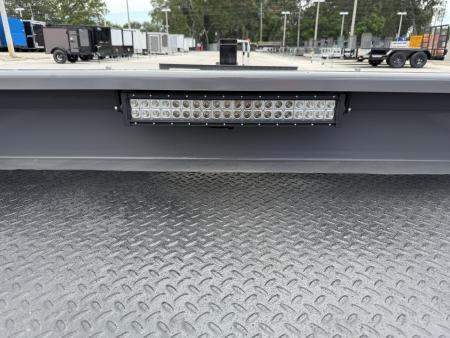 New 2026 Sure-Trac 7x18 15.4K Pro Series Drop Deck Equipment Trailer