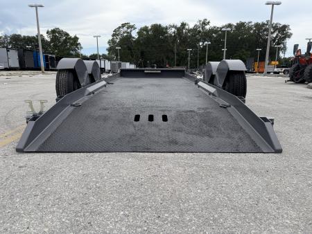 New 2026 Sure-Trac 7x18 15.4K Pro Series Drop Deck Equipment Trailer