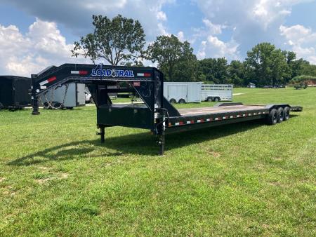 Used 2022 Load Trail 102x40 TRIPLE 21K GN W/ DRIVE OVER FENDERS, 2' DOVE & SLIDE IN RAMPS Car Hauler