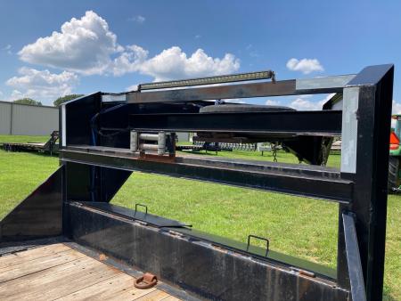 Used 2022 Load Trail 102x40 TRIPLE 21K GN W/ DRIVE OVER FENDERS, 2' DOVE & SLIDE IN RAMPS Car Hauler
