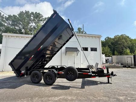 New 2026 Oak Ridge 7x16x4 16k Dump Trailer