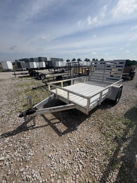 Used USED 2019 ALUMINUM TRAILER COMPANY UTILITY OUTAB5008+0-1S2.9K 6X10 SA LOWSIDE (GVW:2990) ALUMINUM