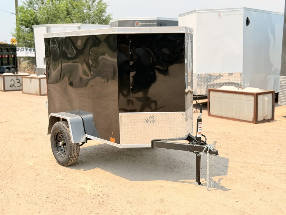 New 2026 Cross Trailers 4-6-1V Enclosed Barn Door 2K GVWR