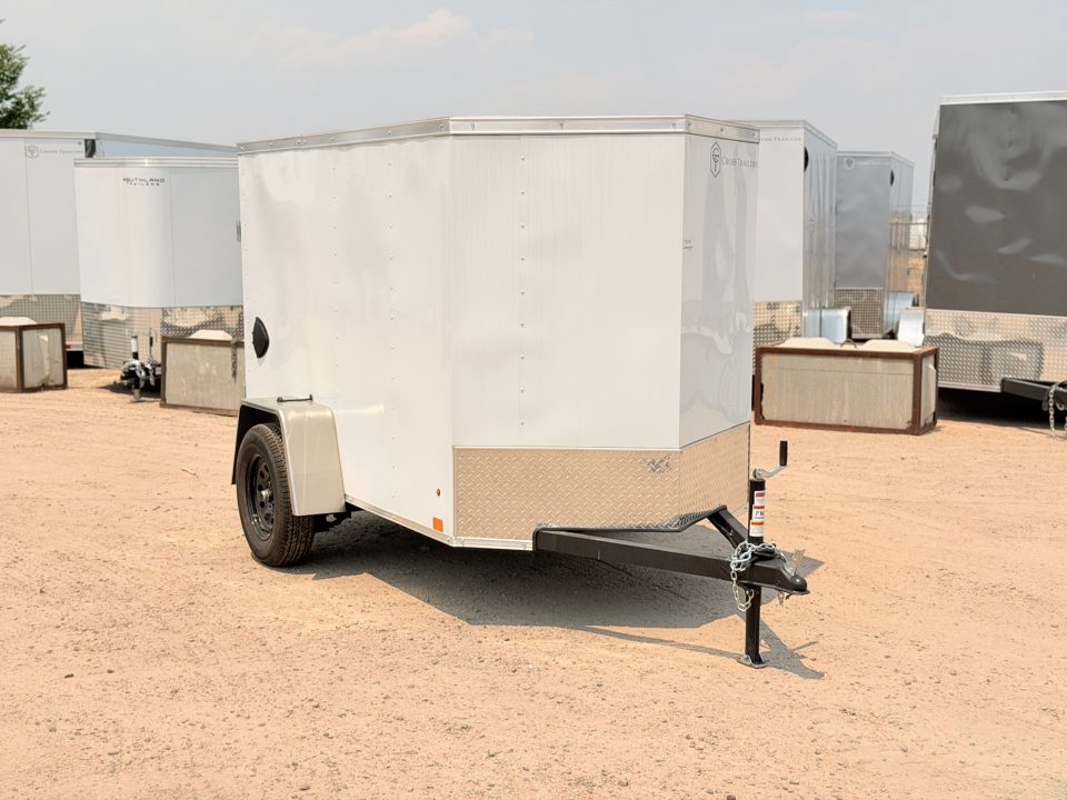 New 2026 Cross Trailers 5-8-1V Enclosed 3K GVWR