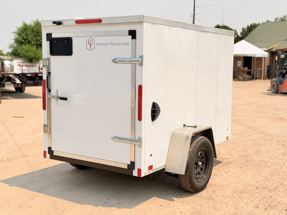 New 2026 Cross Trailers 5-8-1V Enclosed 3K GVWR