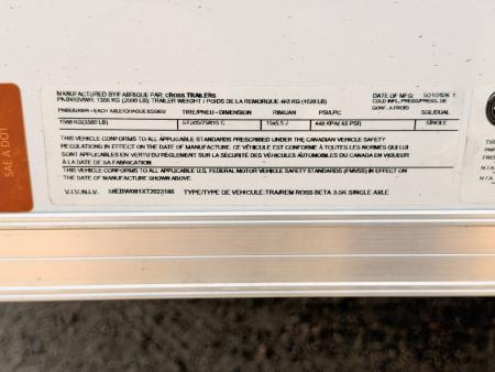 New 2026 Cross Trailers 5-8-1V Enclosed 3K GVWR