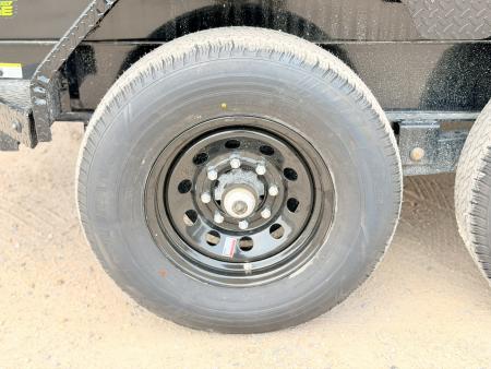 New 2026 Load Trail 7-14-4H Dump W/ 7 Gauge Floor 7K Axles