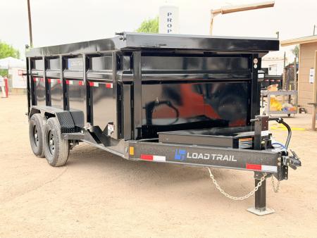 New 2026 Load Trail 7-14-4H Dump W/ 7 Gauge Floor 7K Axles