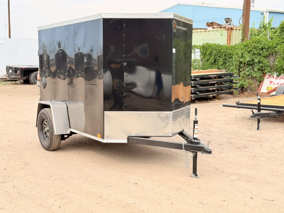 New 2026 Cross Trailers 5-8-1V Enclosed 3K GVWR
