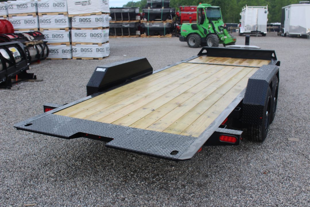 New 2026 Moritz 7' x 16' + 4' Low Pro - Gravity Tilt - Tilt Trailer - 16000# GVW