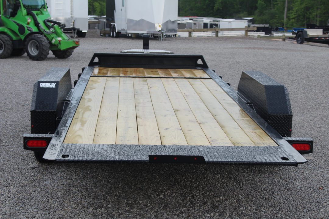 New 2026 Moritz 7' x 16' + 4' Low Pro - Gravity Tilt - Tilt Trailer - 16000# GVW