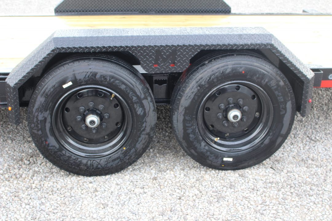 New 2026 Moritz 7' x 16' + 4' Low Pro - Gravity Tilt - Tilt Trailer - 16000# GVW